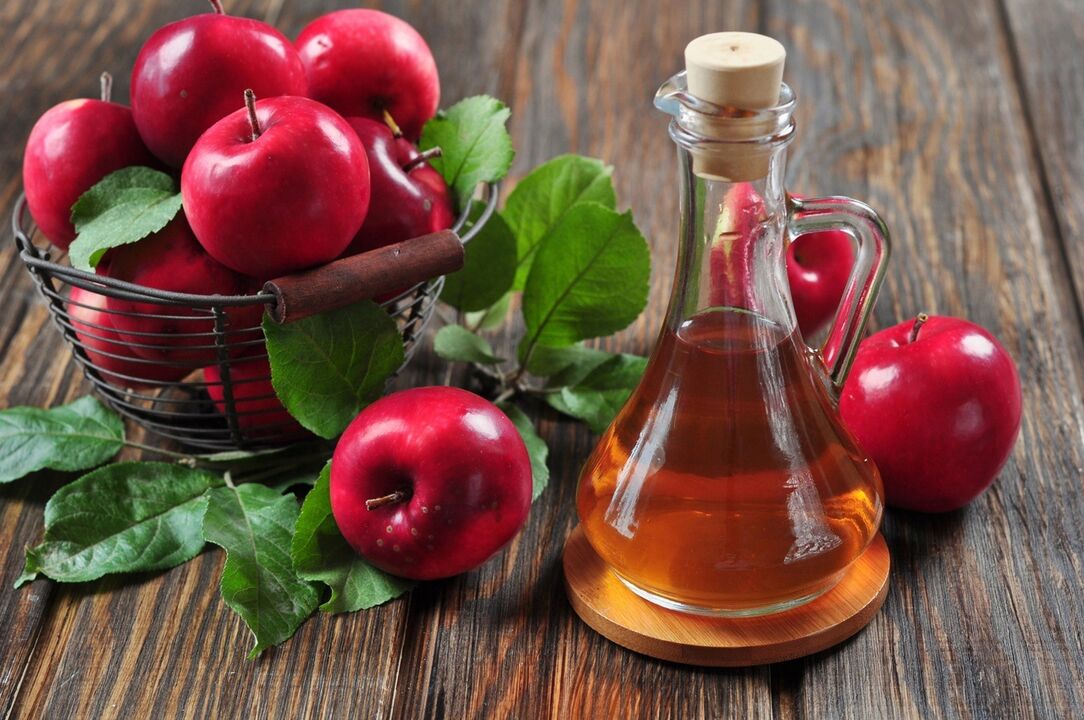 El vinagre de manzana puede tratar eficazmente las venas varicosas